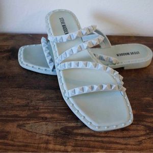 Light blue sandals